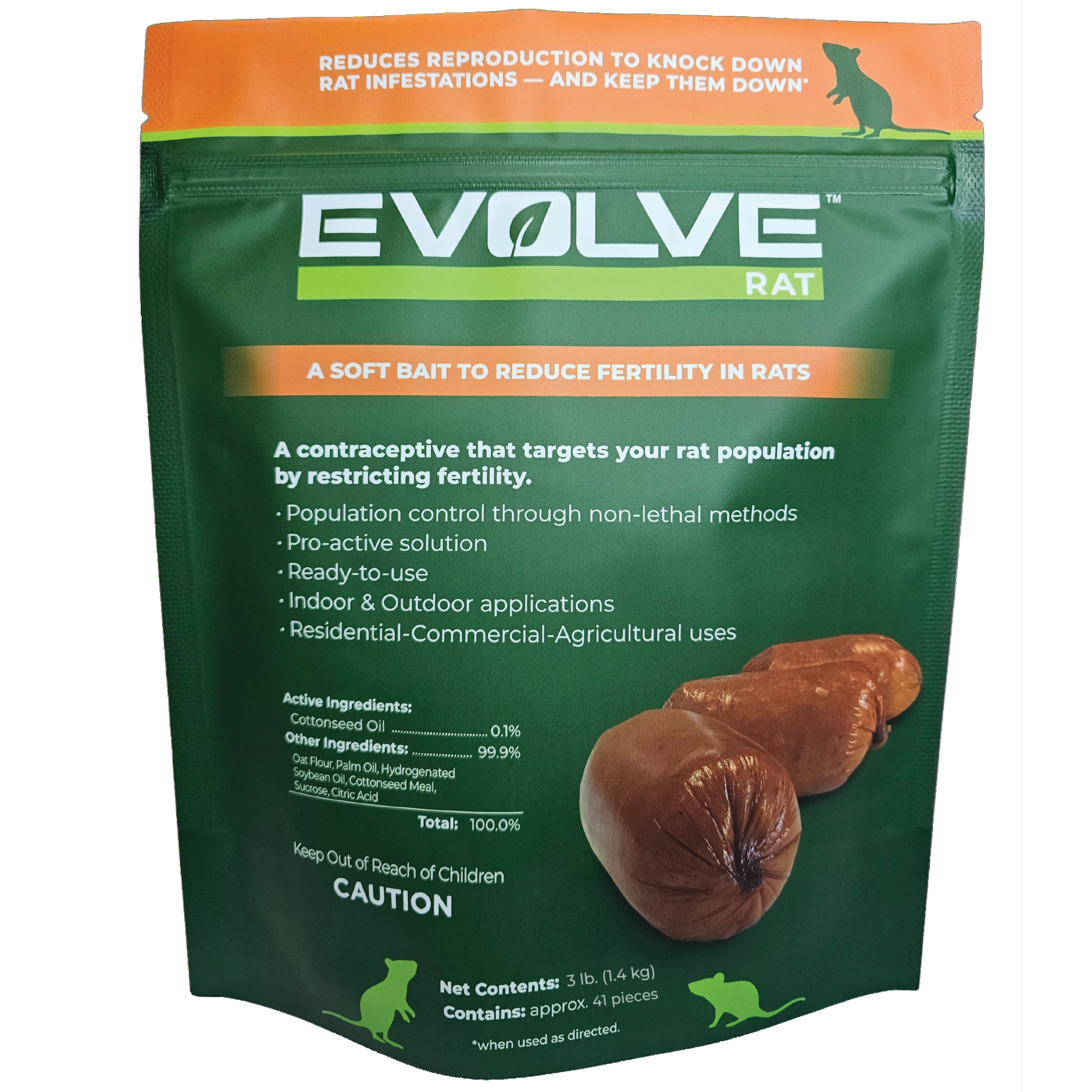 Evolve Rat Birth Control - 3 lb Refill
