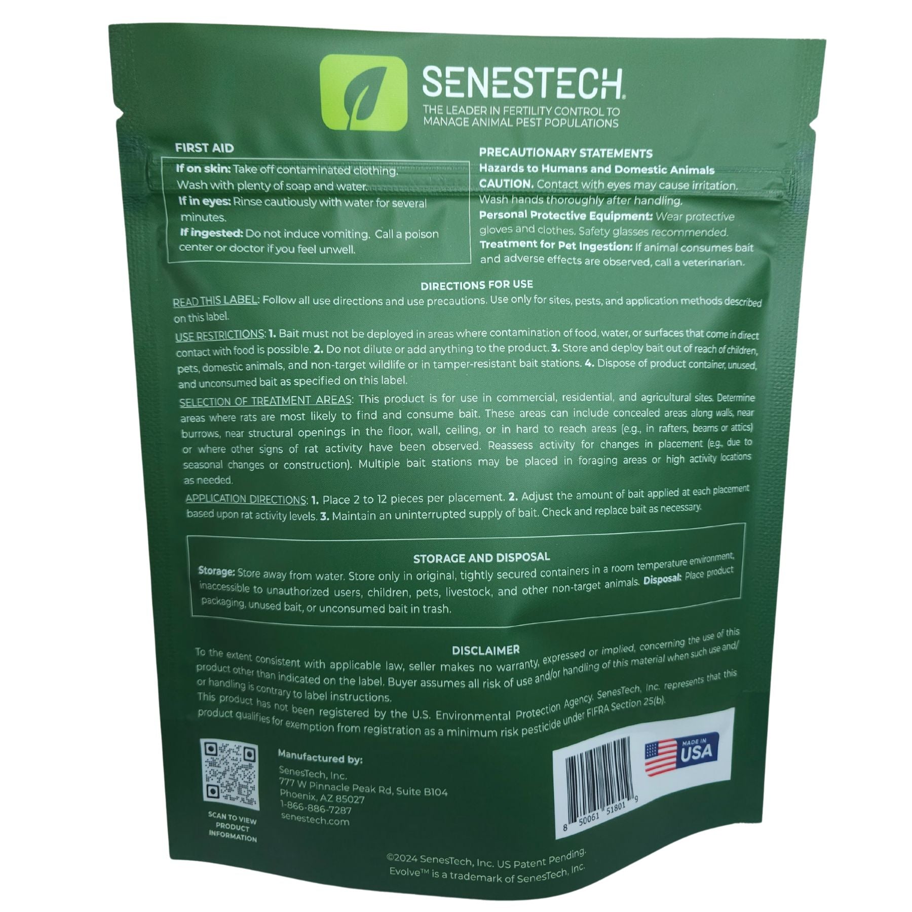 Homeowner Starter Kit - Evolve Rat 6 lb + 4 Stations