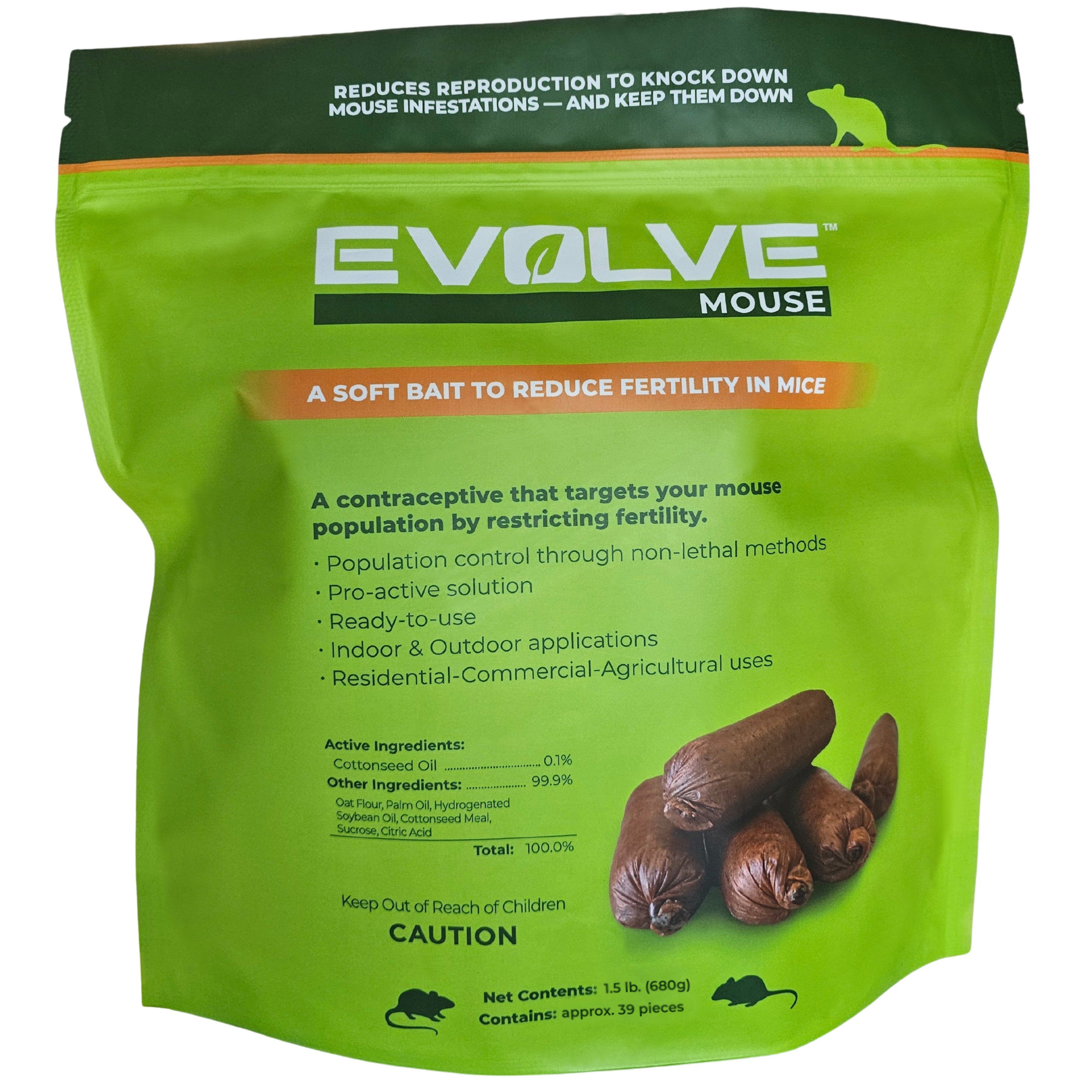 Evolve Mouse Birth Control - 1.5 lb