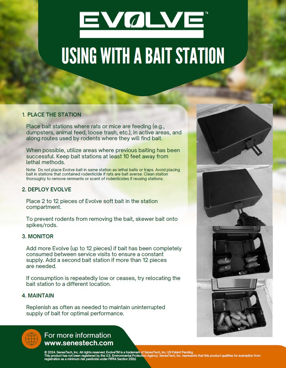 Homeowner Starter Kit - Evolve Rat 6 lb + 4 Stations